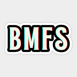 BMFS 3D Sticker